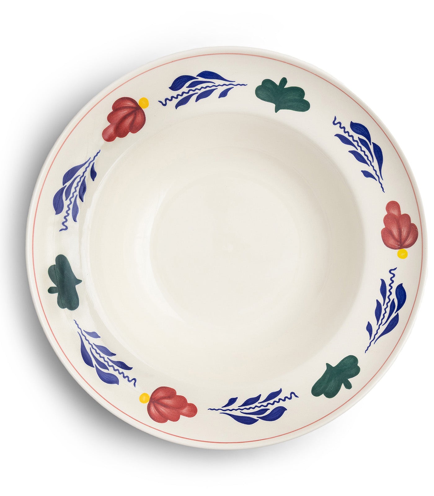 Boerenbont diep bord 28cm