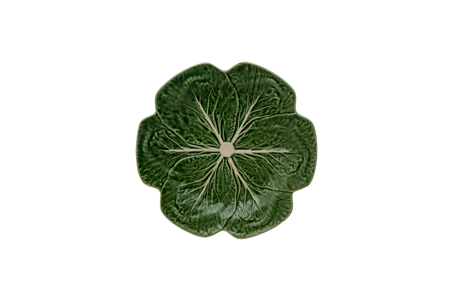 Dinner plate - cabbage - natural