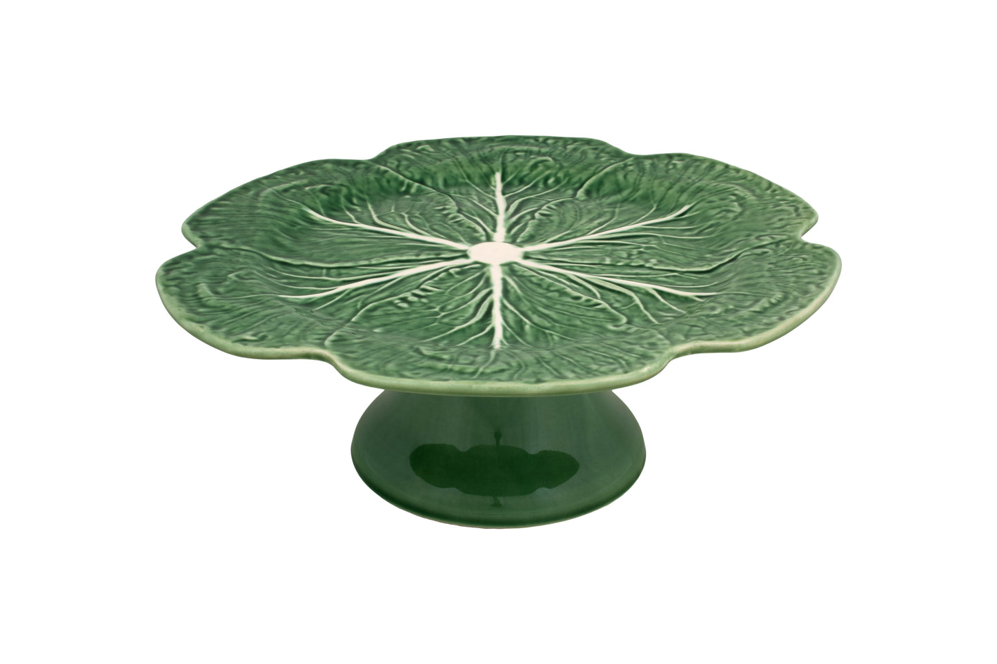 Cake stand - cabbage - natural