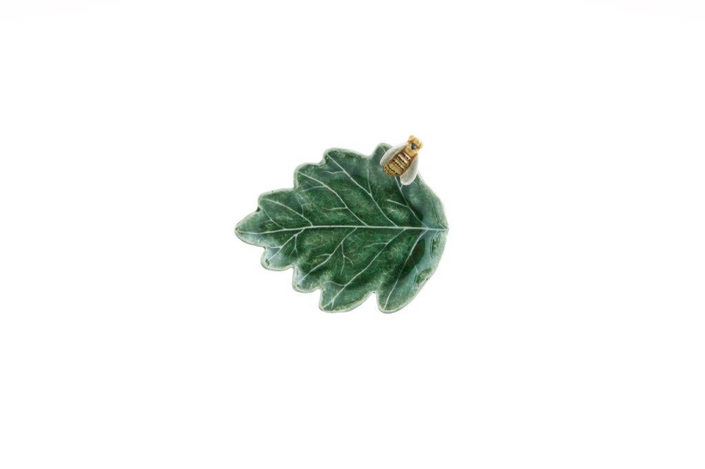 Leaf Oak Tree with Bee Countryside