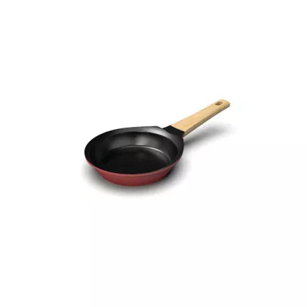 Koekenpan met antiaanbaklaag 16 cm-terracota