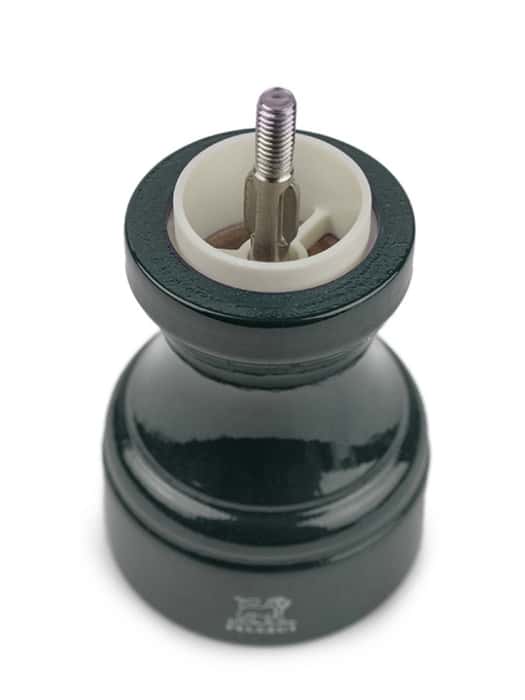 Bistro manuele zoutmolen - 10cm - bosgroen gelakt