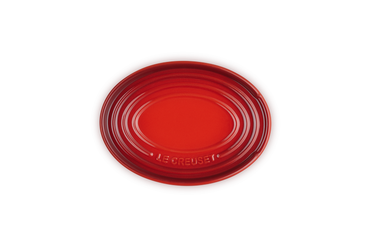 Lepelhouder ovaal - cerise