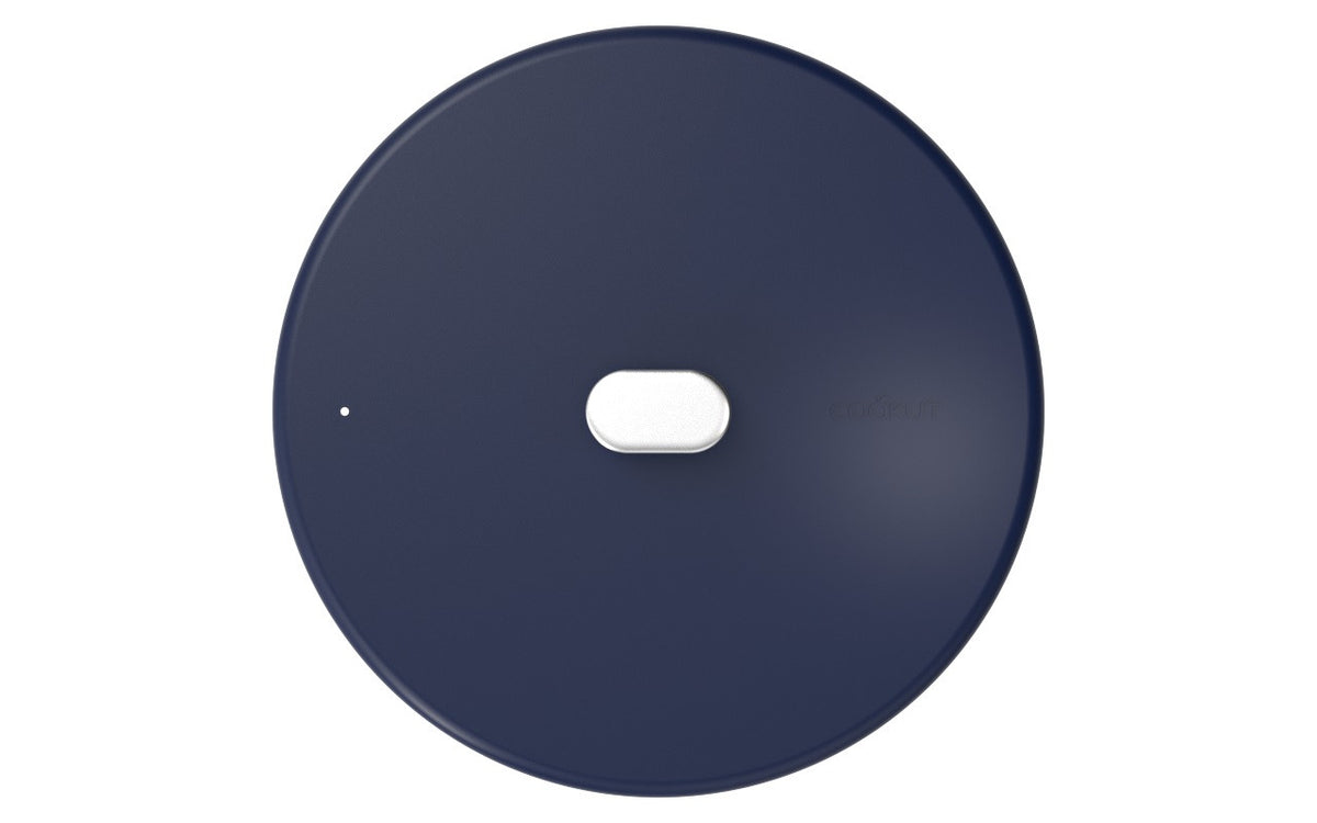 Merveilleux deksel inox 24 blauw-myrtille