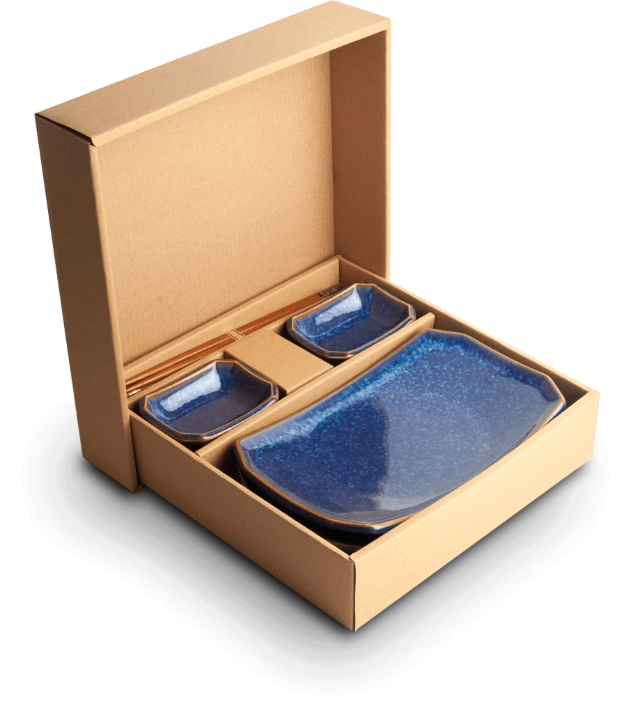 Edo sushi set blueness 2 pers giftbox