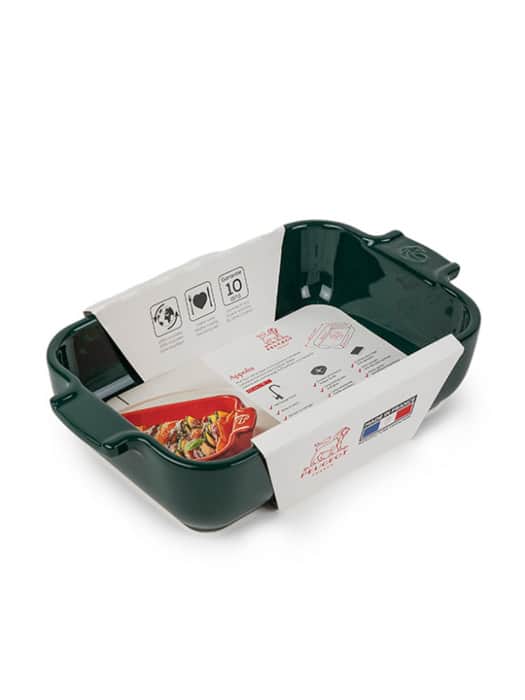Appolia keramische ovenschaal - 25cm - bosgroen