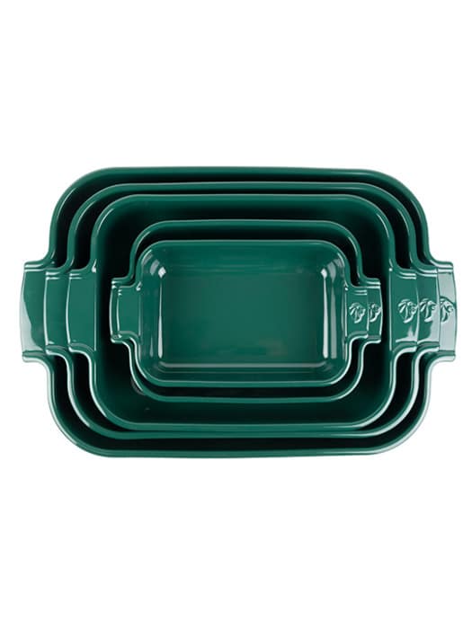 Appolia keramische ovenschaal - 32cm - bosgroen