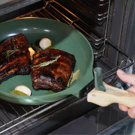 Afneembare lange steel-Groen