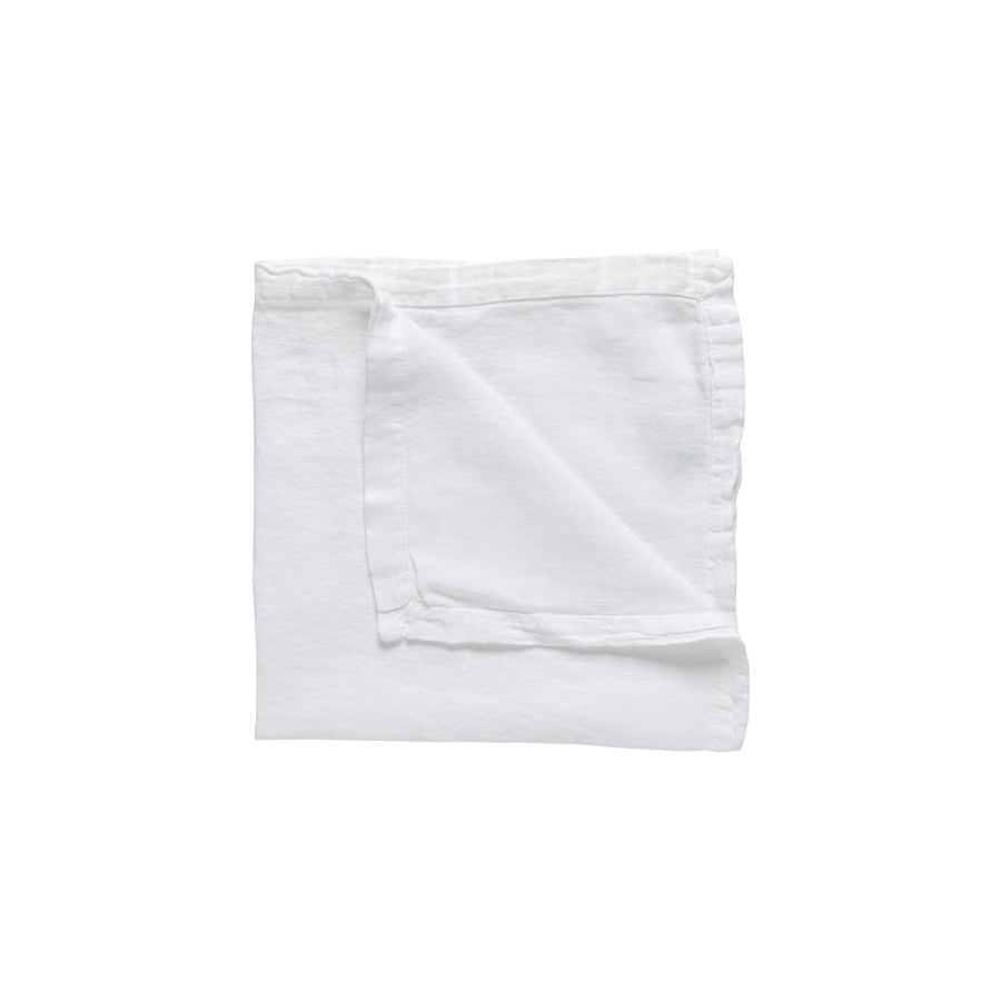 Napkin Maria - 100% linnen - chalk white