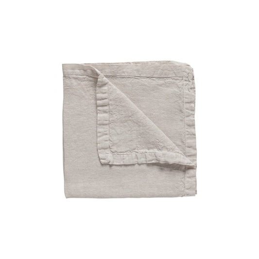 Napkin Maria - 100% linnen - cloud grey