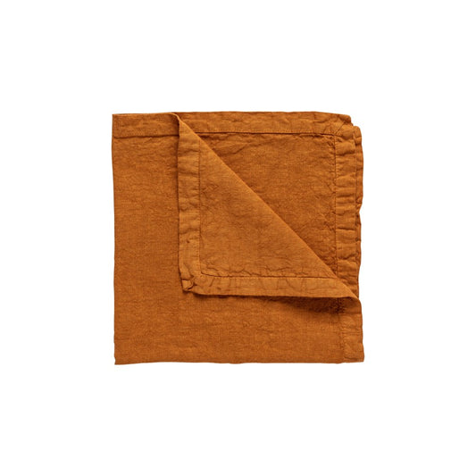 Napkin Maria - 100% linnen - amber