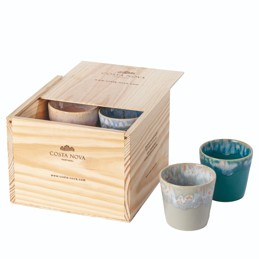 Gift box 8 lungo cups grespresso - multicolor