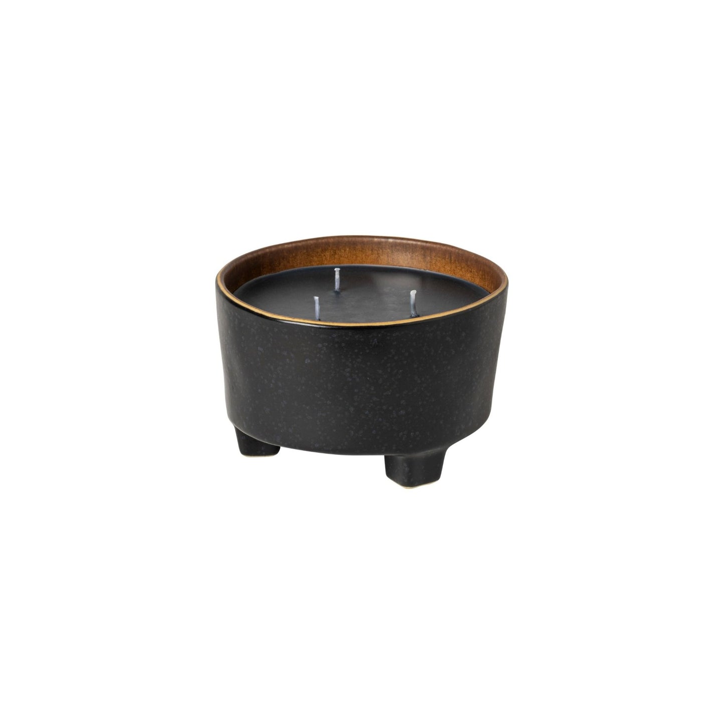 Footed bowl soy wax candle - riviera - 14cm