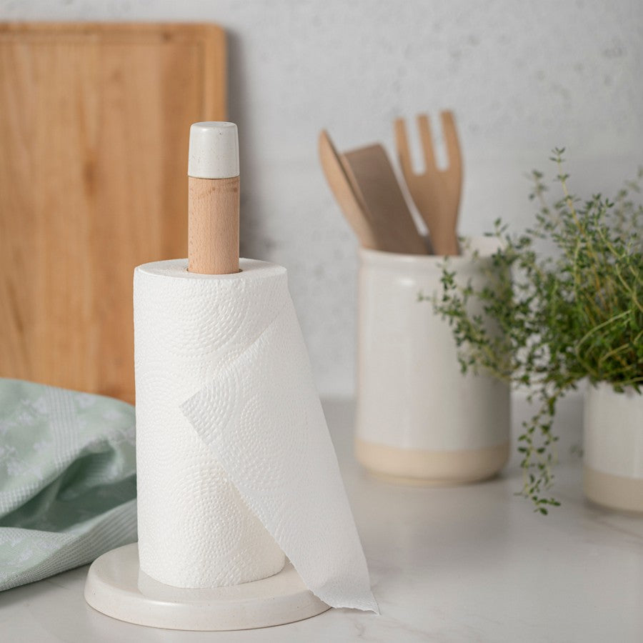 Paper towel holder 33cm  FATTORIA white