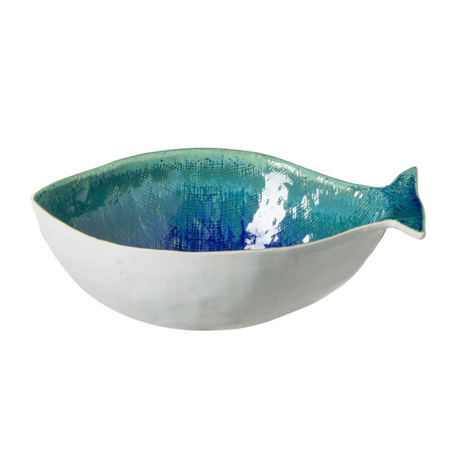 Dourada bowl - 30cm - atlantic blue