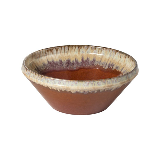 Serving bowl poterie - 32cm - caramel-latte