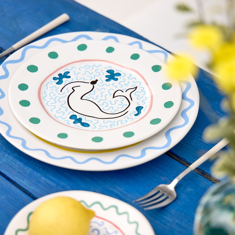 Salad/dessert plate 22cm SUMMER BLISS Mermaid