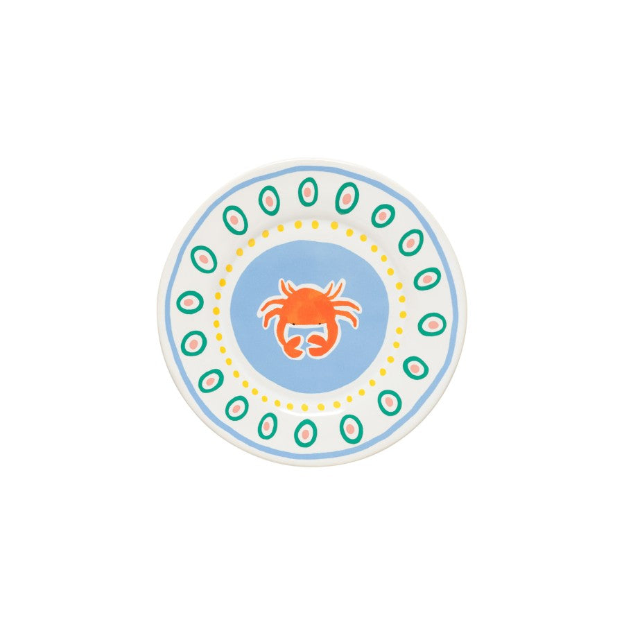 Salad/dessert plate 22cm SUMMER BLISS Crab