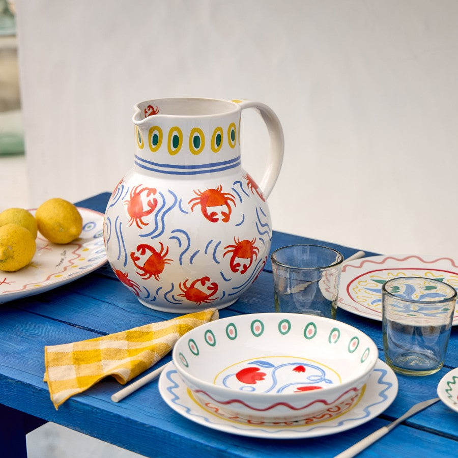 Pitcher 595 cl SUMMER BLISS, Crab