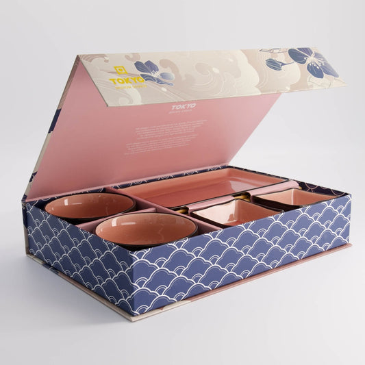 Glassy Pink Giftset 8pcs