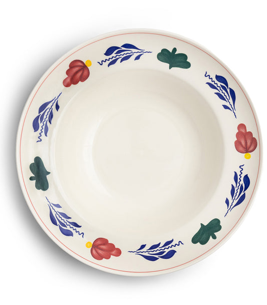Boerenbont diep bord 28cm