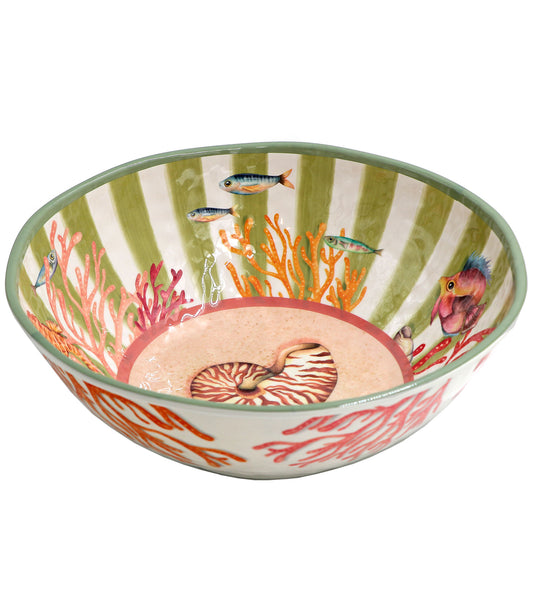 Rose & Tulipani Litorale salad bowl 36cm