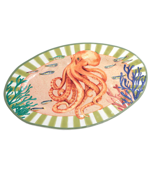 Rose & tulipani Litorale ovale schotel 45x30