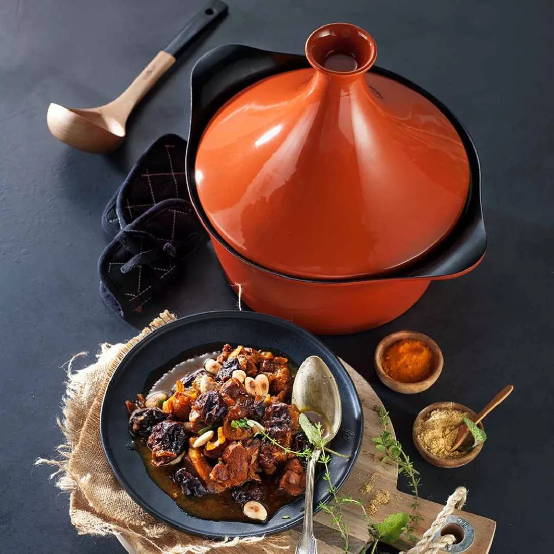 Tajine deksel voor cocotte - 24cm