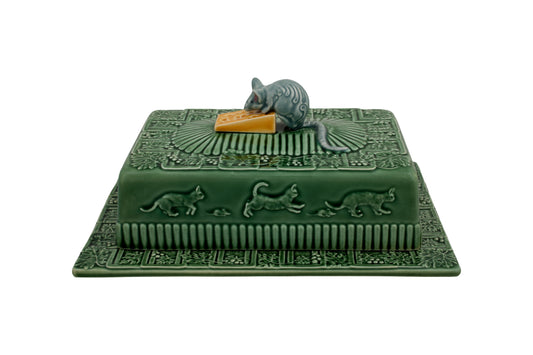 Cheese tray mouse with lid
