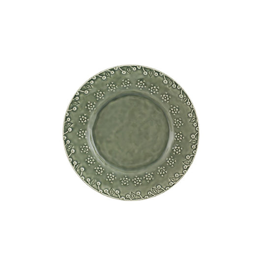 Dessert Plate Floragrey