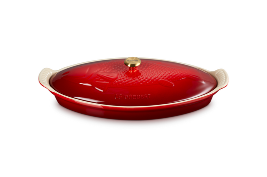 Ovenschaal vis heritage - cerise