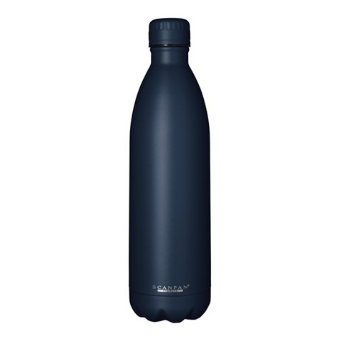 1000ml - fluid vacuum bottle - oxford blue