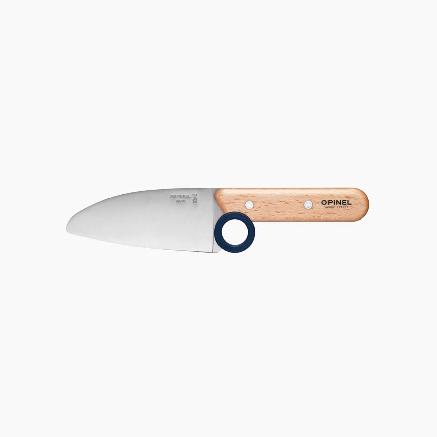 Kinderkeukenset opinel le petit chef 3-delig - blauw