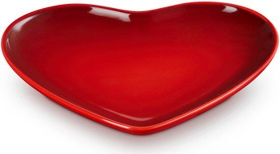 Ontbijtbord Heart - 23 cm - cerise