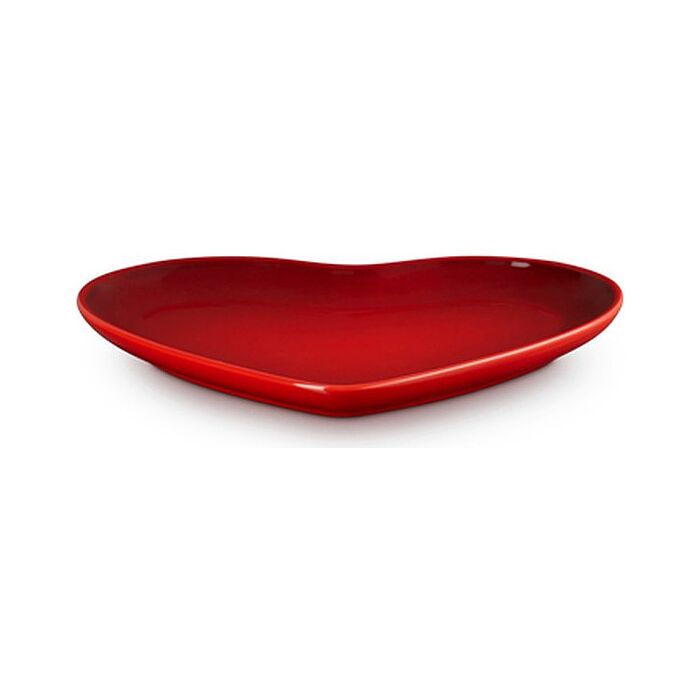 Ontbijtbord Heart - 23 cm - cerise
