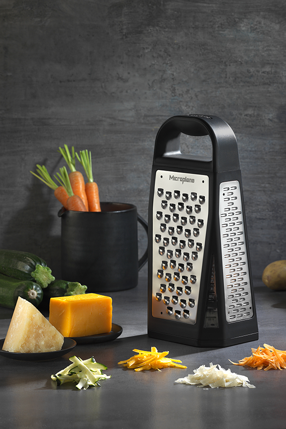 Microplane boxgrater elite zwart