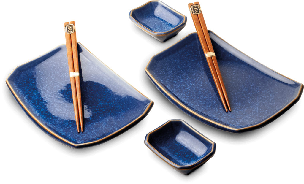 Edo sushi set  blueness 2 pers giftbox