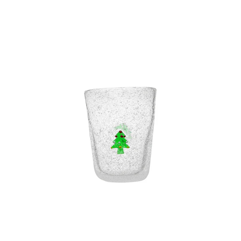 Glass Christmas albeiro natale kerstboom